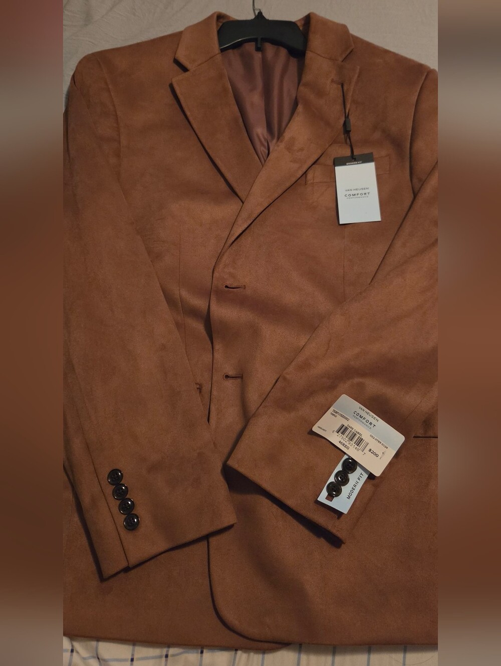 Van Heusen Dark Camel Modern Fit Blazer